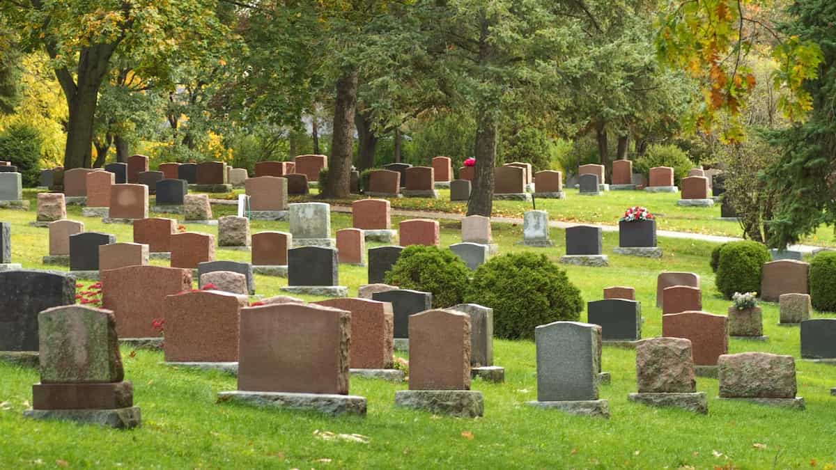 tombstones