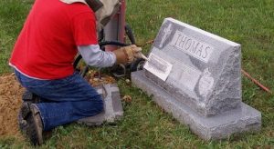Engraving on Headstone