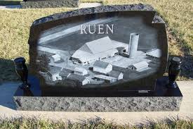 Fancy tombstones