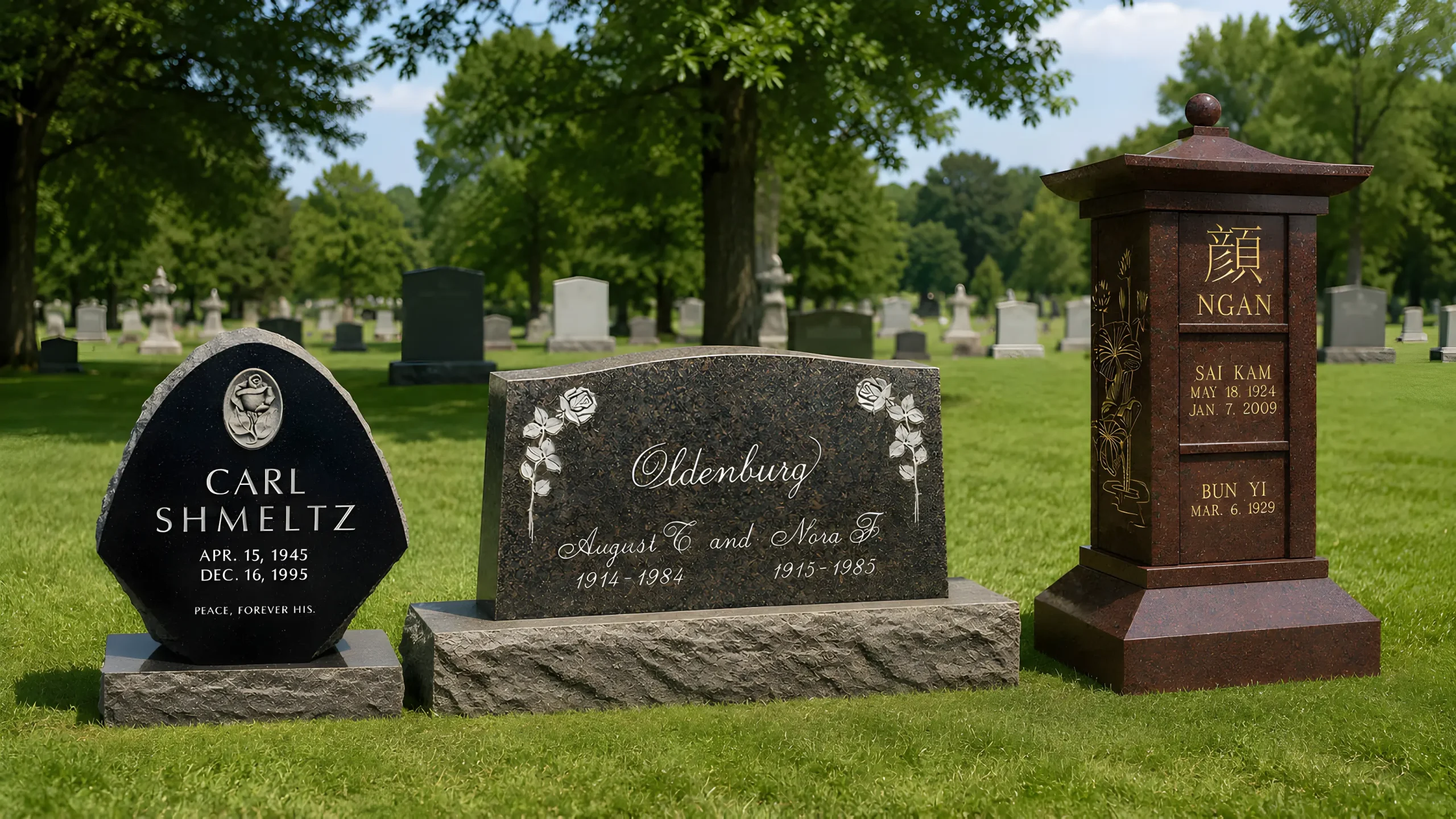 Cemetry Headstone rules